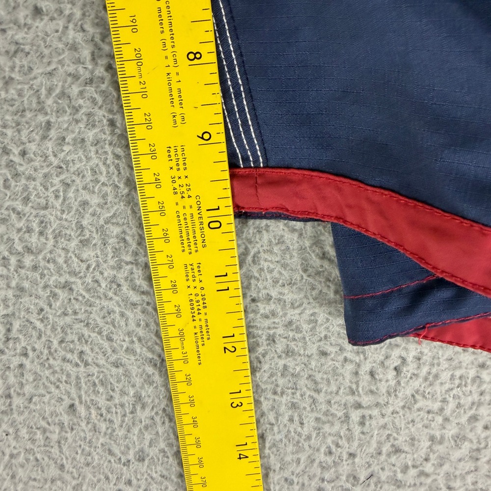 Rusty Board Shorts Mens 36 Navy Blue Vintage Ripstop Mesh Cargo Swim Trunks - Picture 8 of 13